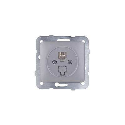 ARAS GÜMÜŞ TEKLİ NUMERİS TEL.PRİZ.(CAT3) MODÜL TUŞ ARAS GÜMÜŞ TEKLİ NUMERİS TEL.PRİZ.(CAT3) MODÜL TUŞ