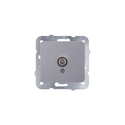 ARAS GÜMÜŞ UYDU PRİZİ EKO ( F KONNEKTÖR) MODÜL TUŞ