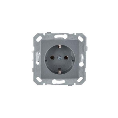 BYOBU FÜME TOPRAKLI PRİZ MEKANİK+MODUL