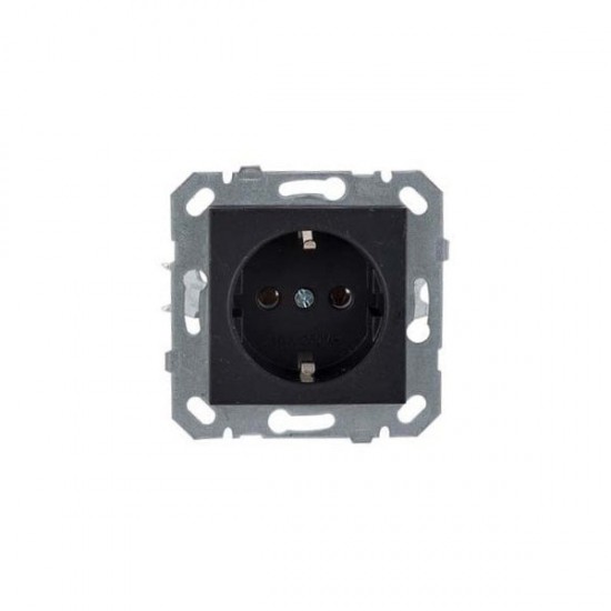 BYOBU SİYAH TOPRAKLI PRİZ MEKANİK+MODUL, 8681267936688, [site_name]