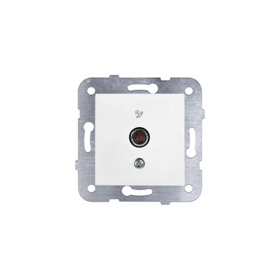 KARRE BEYAZ UYDU PRİZİ GEÇİŞL(F.KONN)(MODÜL KAPAK)