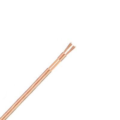 2*0,75 mm YASSI KORDON CU ŞEFFAF REÇBER 2*0,75 mm YASSI KORDON CU ŞEFFAF REÇBER