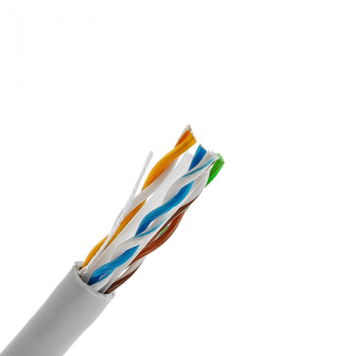 Reçber CAT 6e Kablo U/UTP 4x2x23 AWG Gri