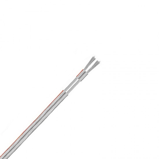 Şenka 2x0.75mm Yassı Kordon Kablo Alüminyum Şeffaf Şenka 2x0.75mm Yassı Kordon Kablo Alüminyum Şeffaf
