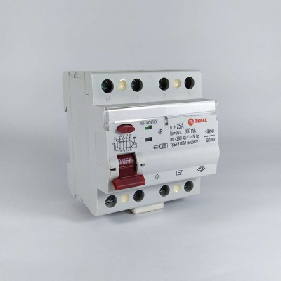 KAÇAK AKIM ROL.300 MA 4P 25 A MAKEL  3kA AC TİP
