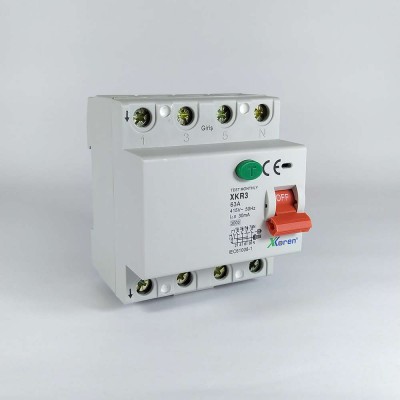 KAÇAK AKIM ROL.30 MA 4P 63 A XKOREN  3 kA AC TİP