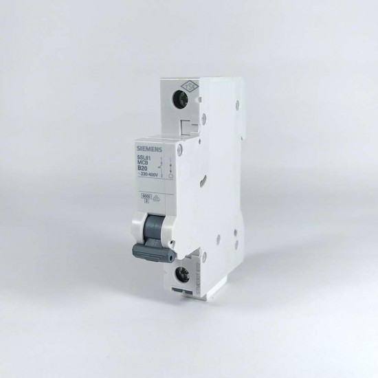 SİEM.V OTOMAT SİG.B TİPİ 20 AMP. (YENİ) 6kA SİEM.V OTOMAT SİG.B TİPİ 20 AMP. (YENİ) 6kA