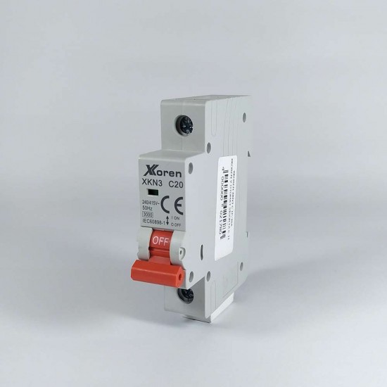 XKOREN V OTOMAT SİGORTA C TİPİ 20 AMP. 3 KA, 4000000021780, [site_name]