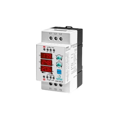 Tense 3x3 Hane Led Ekran 0.1-25A 11kW Dijital Kontaktör ve Termik Röle KON-TER-25 Tense 3x3 Hane Led Ekran 0.1-25A 11kW Dijital Kontaktör ve Termik Röle KON-TER-25