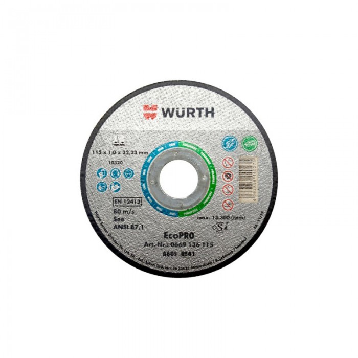 Würth Eco Pro Kesme Taşı 115x1x22mm