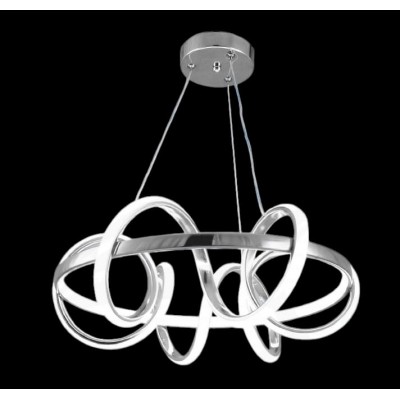 TEKLİ LEDLİ KROM AVİZE SEDEF 24000 CH