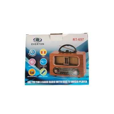 NOSTALJİK RADYO USB/SD/FM/BLUETOOTH DESTEKLİ