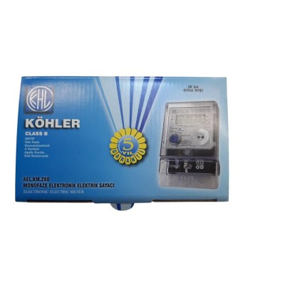 MONOFAZE SAYAÇ 0,25-5(80) ELEKTRONİK KÖHLER MF.017 MONOFAZE SAYAÇ 0,25-5(80) ELEKTRONİK KÖHLER MF.017