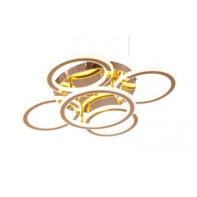 LEDLİ AVİZE TAVANA MONTE GOLD BEŞLİ 25145 4+1 GD