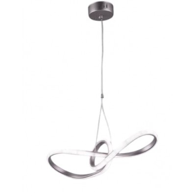 TEKLİ LEDLİ KROM AVİZE SEDEF 24035 CH